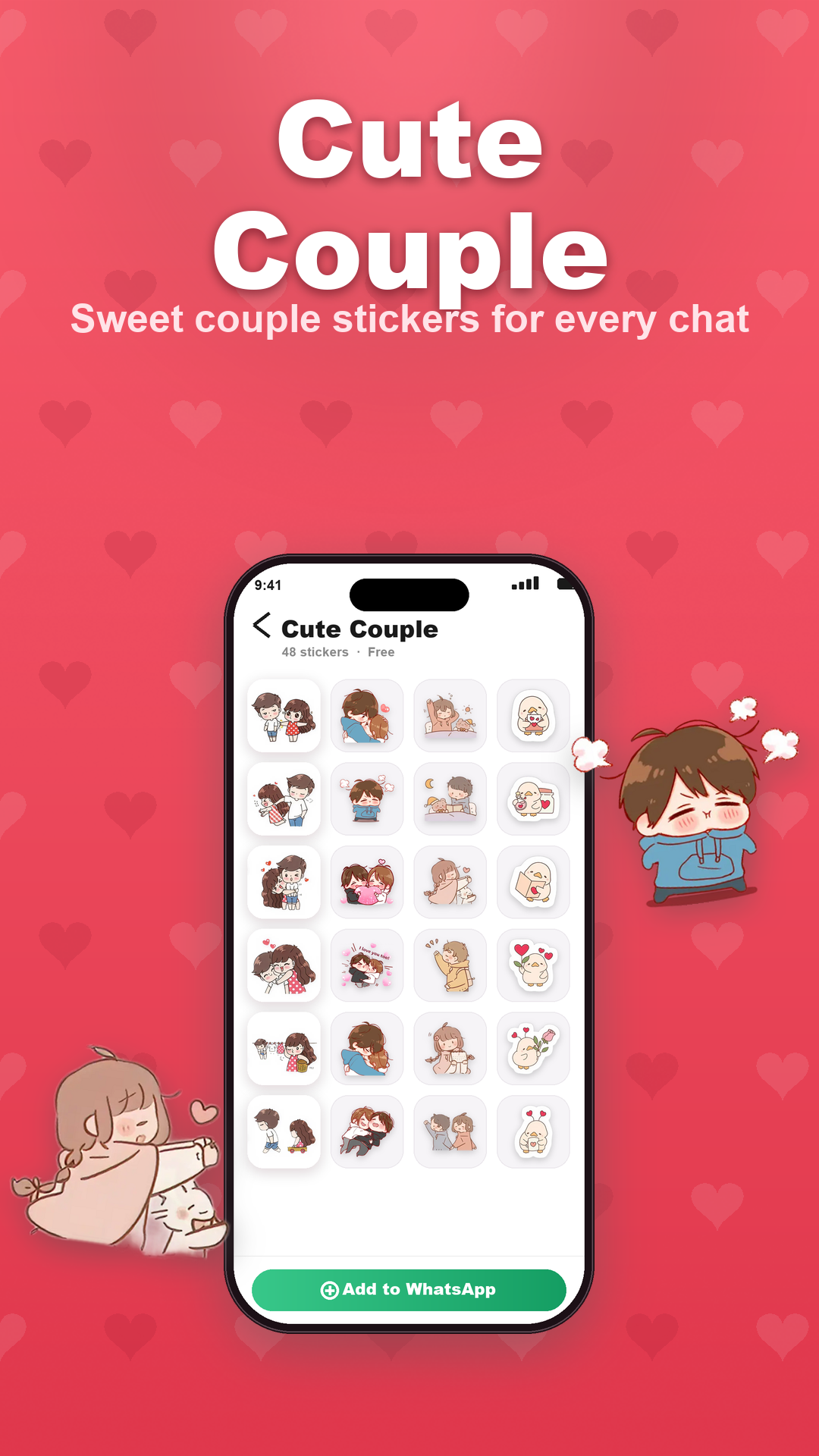 Unlimited themed sticker packs